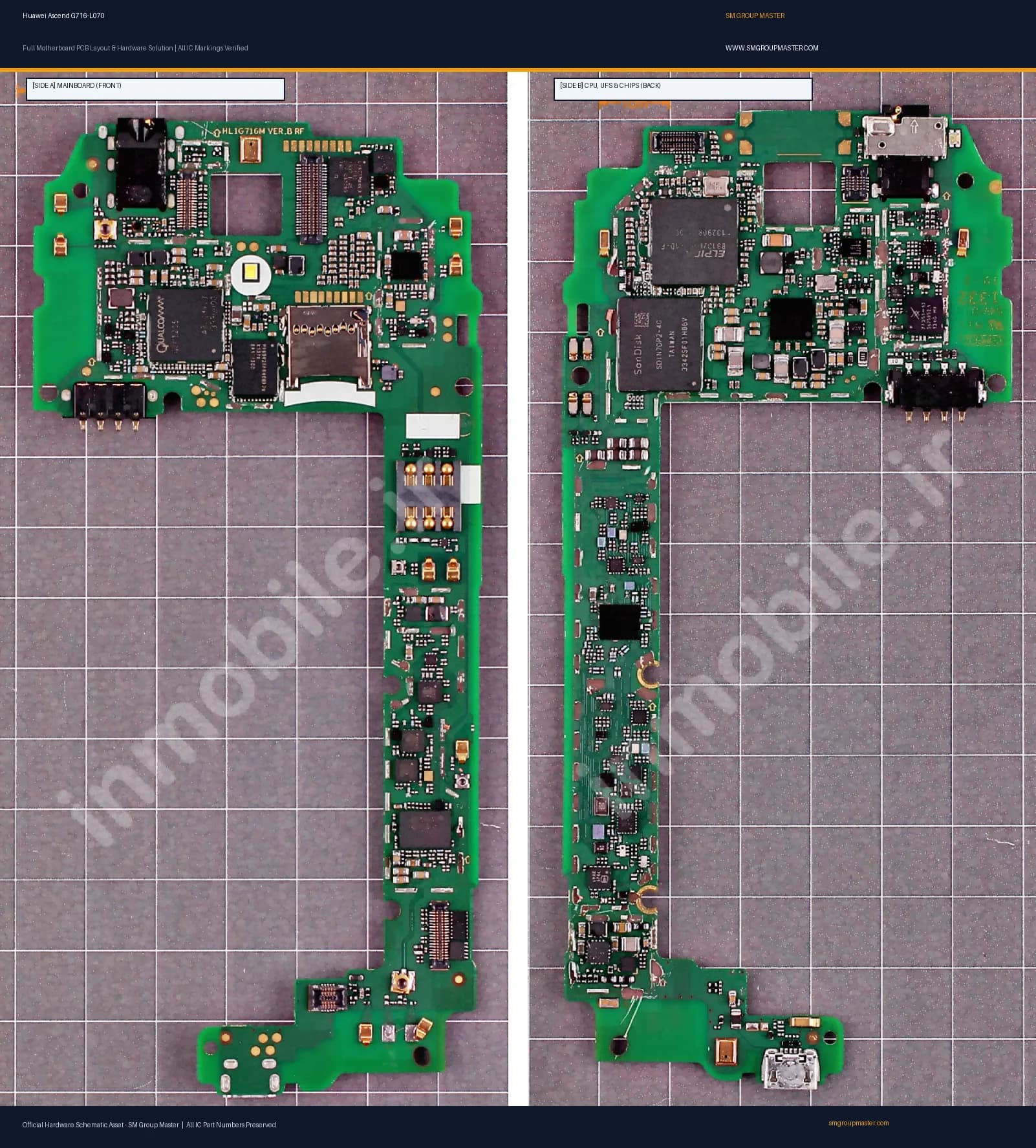Preview image for Huawei Ascend G716-L070 Hardware Solution & Motherboard Layout