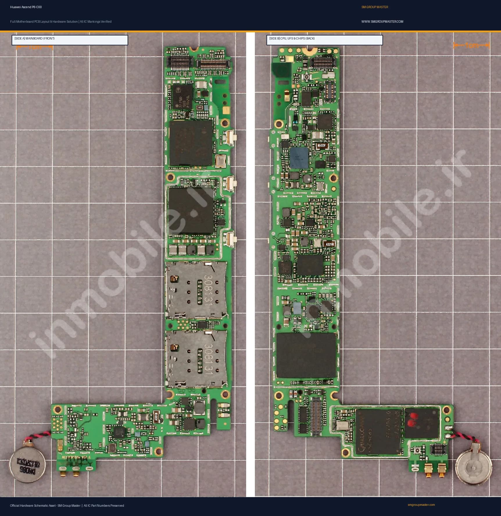 Preview image for Huawei Ascend P6-C00 Hardware Solution & Motherboard Layout