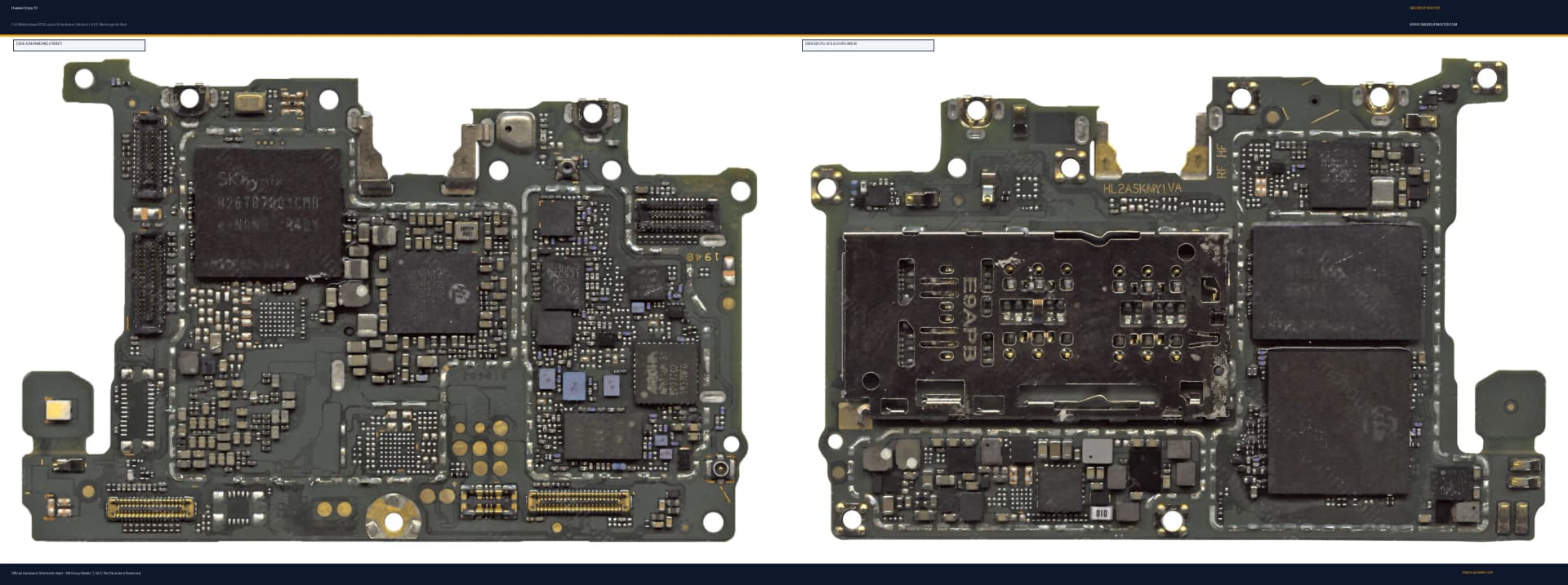 Preview image for Huawei Enjoy 10 Hardware Solution & Motherboard Layout