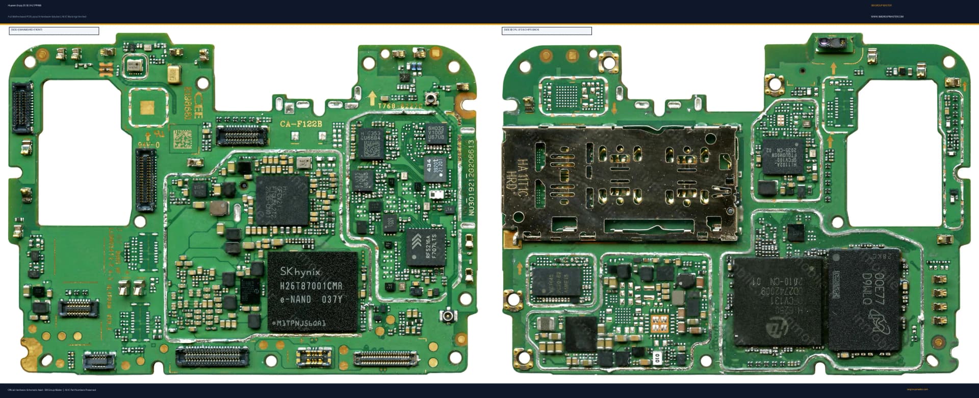 Preview image for Huawei Enjoy 20 SE (HL1PPAM) Hardware Solution & Motherboard Layout