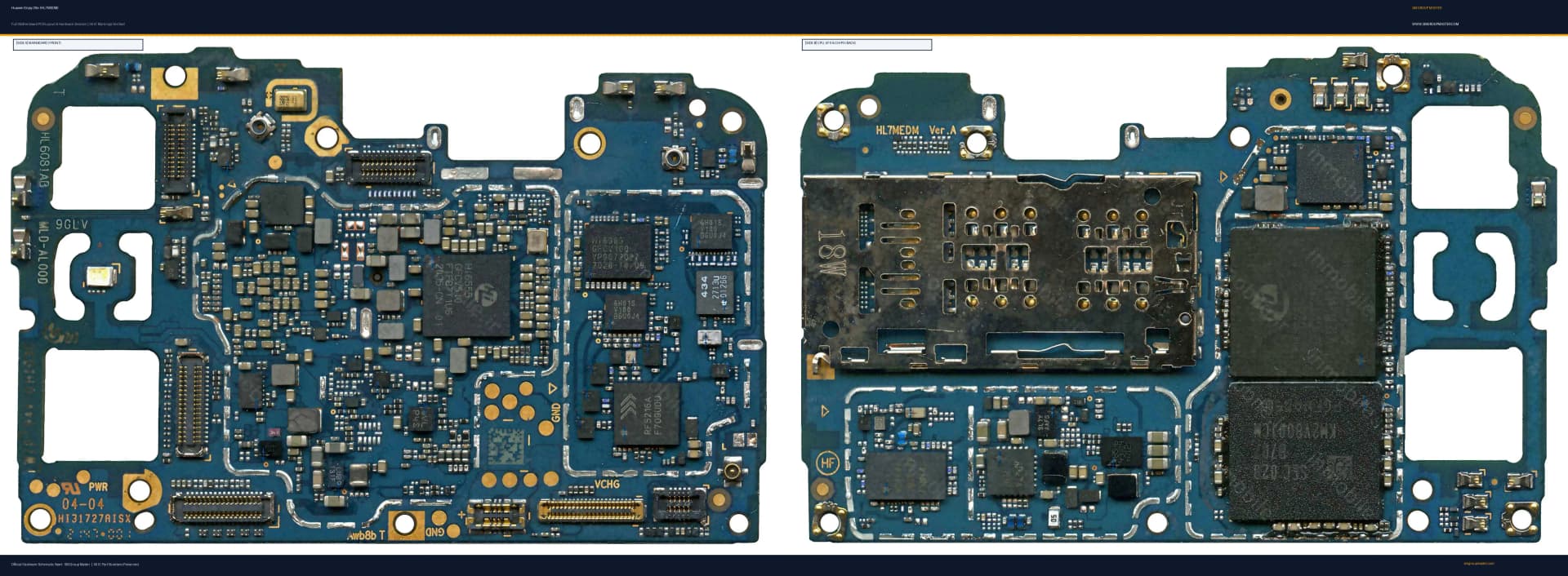Preview image for Huawei Enjoy 20e (HL7MEDM) Hardware Solution & Motherboard Layout