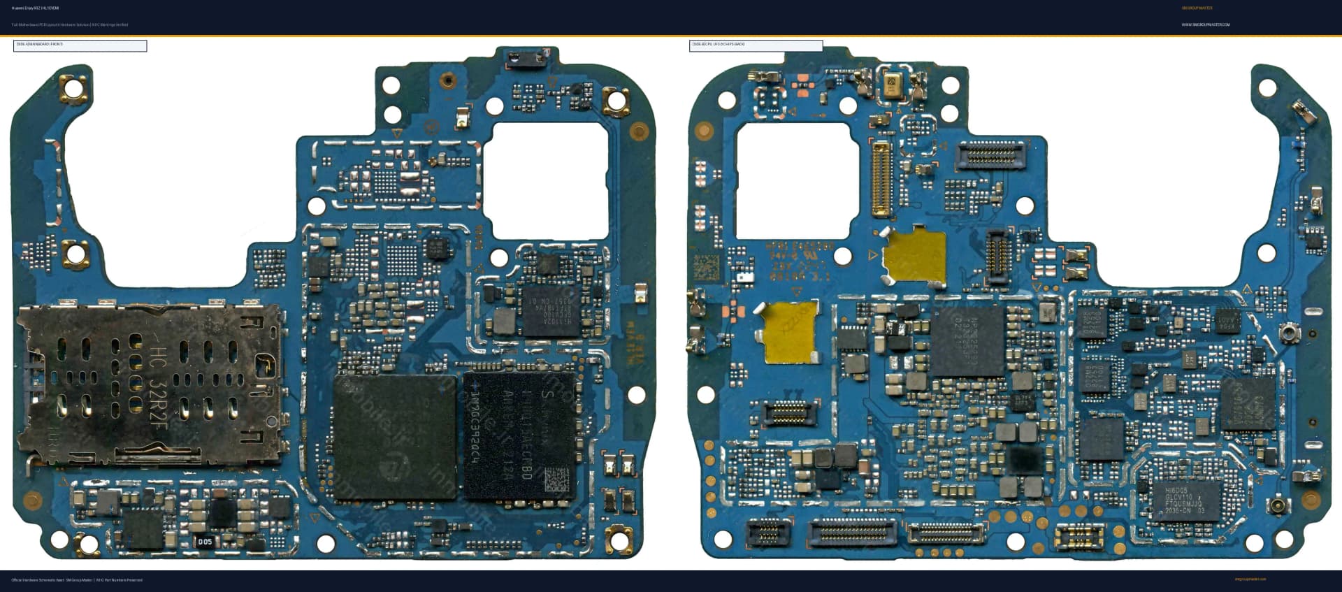 Preview image for Huawei Enjoy 50Z (HL1EVEM) Hardware Solution & Motherboard Layout