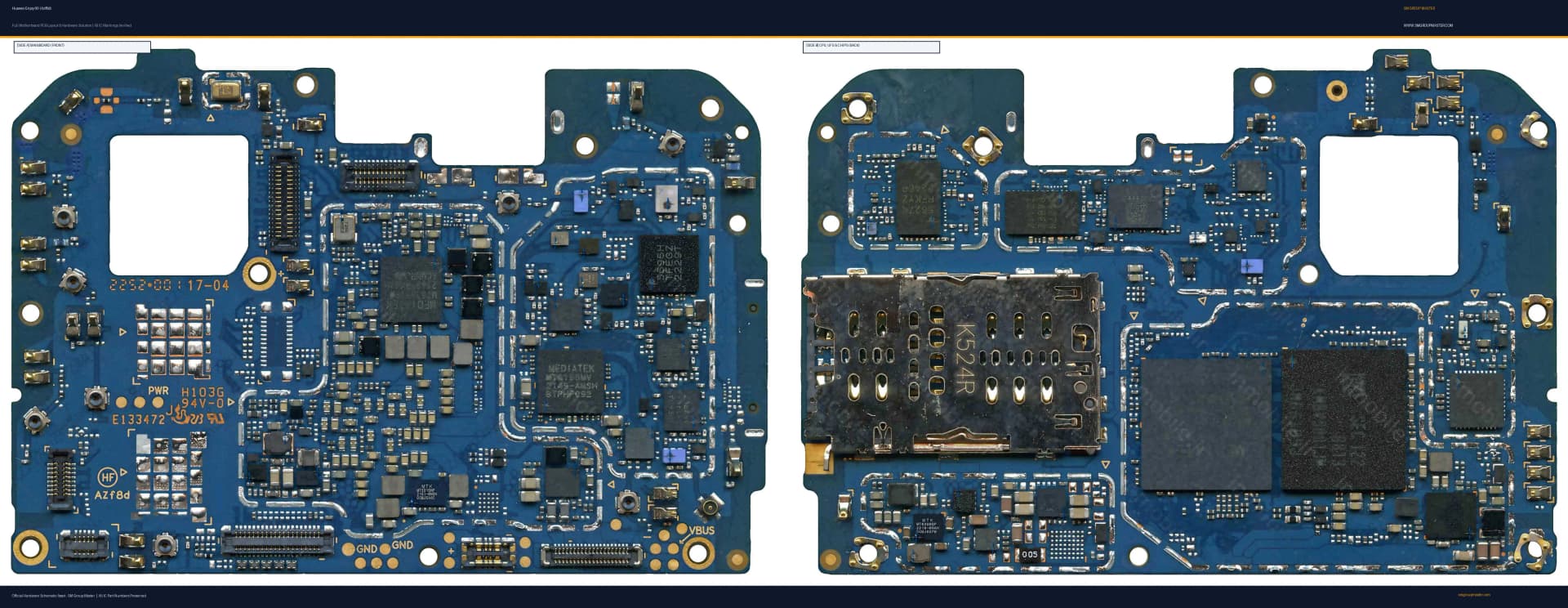 Preview image for Huawei Enjoy 60 (Azf8d) Hardware Solution & Motherboard Layout