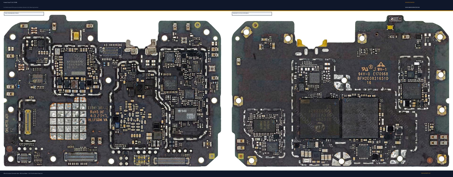 Preview image for Huawei Enjoy 70 (HL1FGDM) Hardware Solution & Motherboard Layout