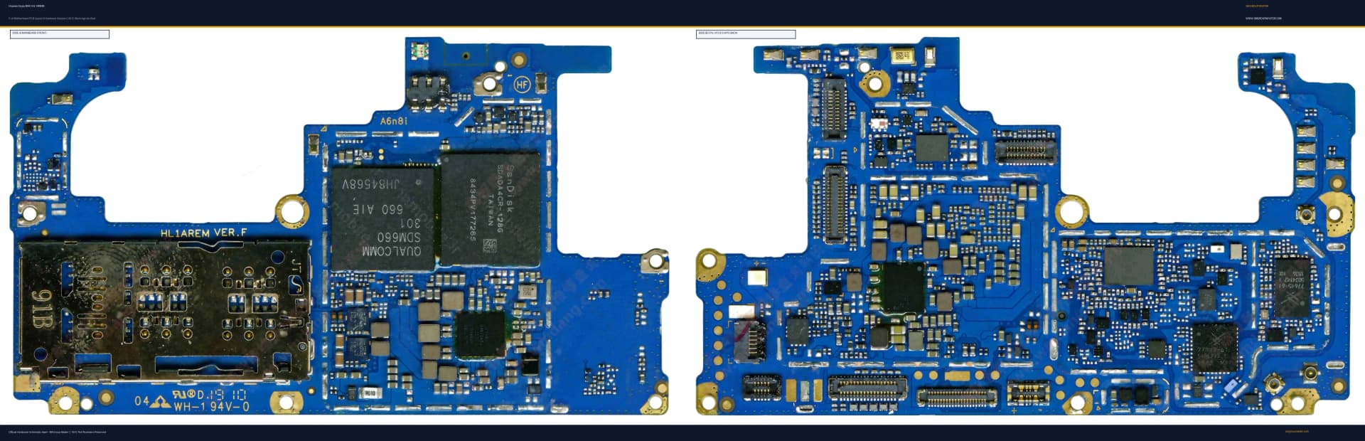 Preview image for Huawei Enjoy MAX (HL1AREM) Hardware Solution & Motherboard Layout
