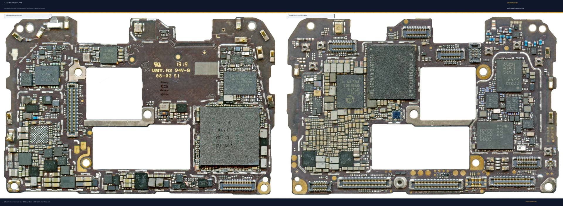 Preview image for Huawei Mate 20 Pro (HL1LAYAM) Hardware Solution & Motherboard Layout