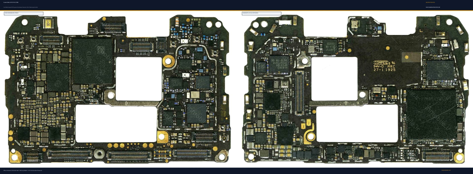 Preview image for Huawei Mate 20 RS (HL5LAYAM) Hardware Solution & Motherboard Layout