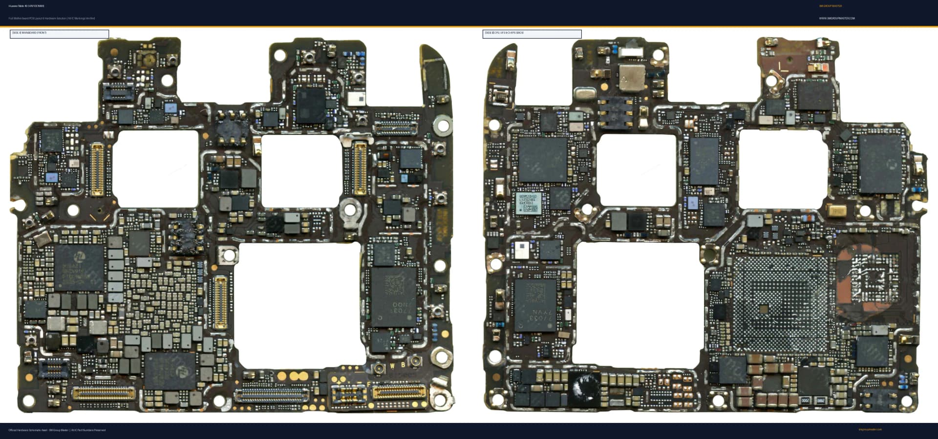 Preview image for Huawei Mate 40 (HN1OCNMX) Hardware Solution & Motherboard Layout