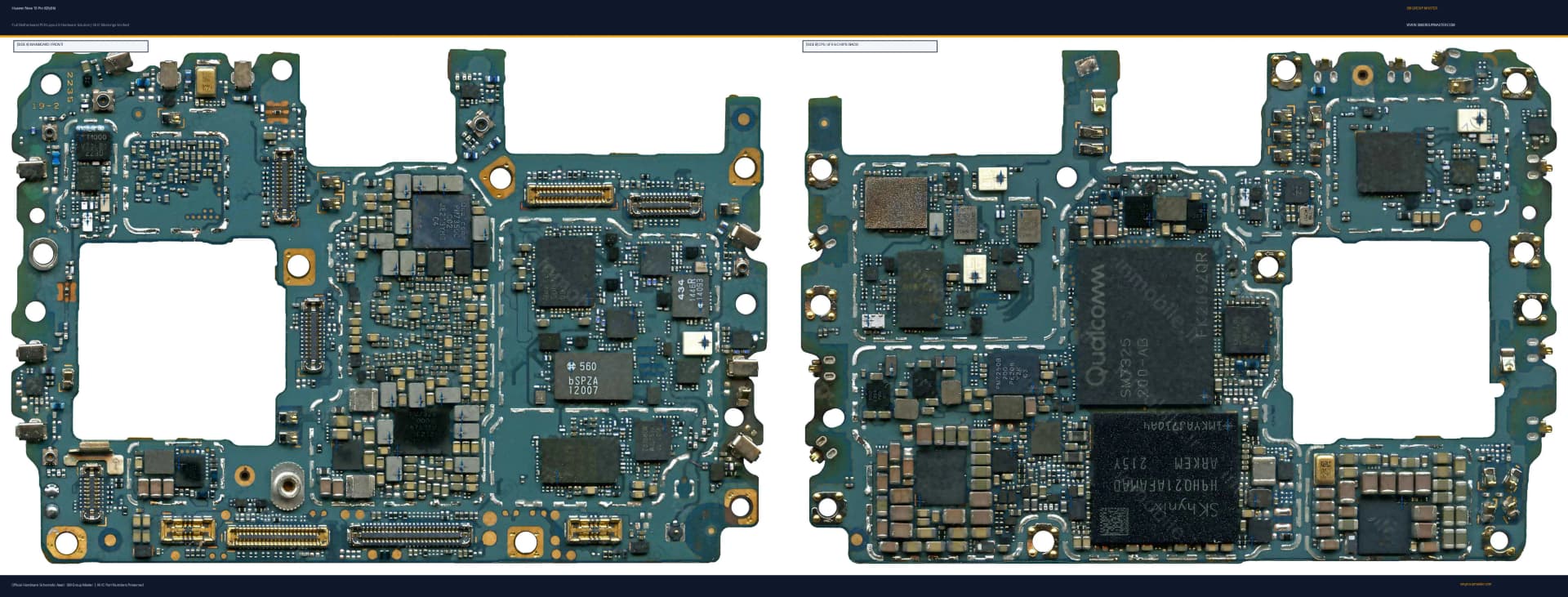 Preview image for Huawei Nova 10 Pro (B3y9b) Hardware Solution & Motherboard Layout