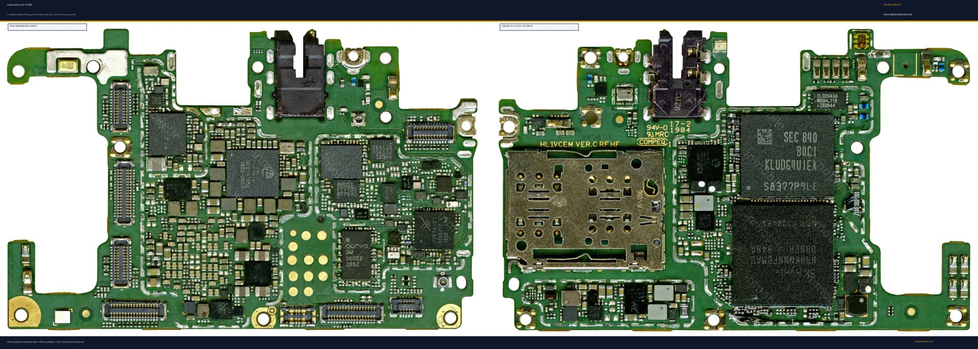 Preview image for Huawei Nova 4 (HL1VCEM) Hardware Solution & Motherboard Layout