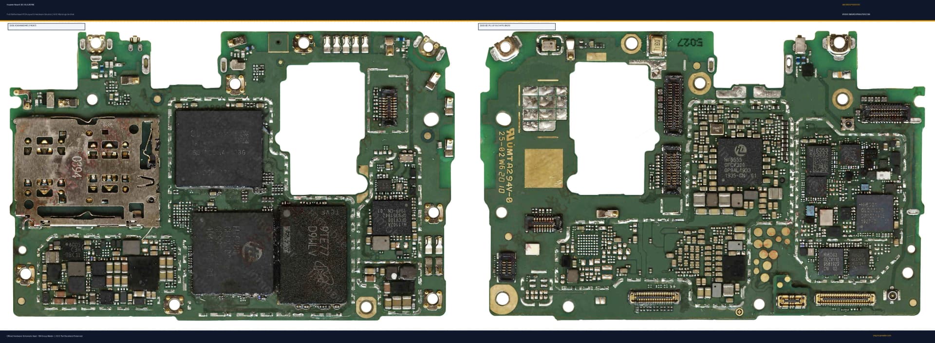 Preview image for Huawei Nova 6 SE (HL4JNYM) Hardware Solution & Motherboard Layout