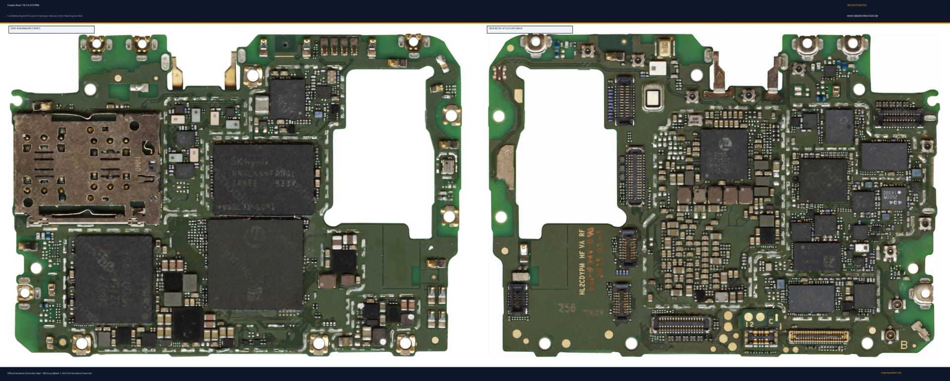 Preview image for Huawei Nova 7 SE (HL2CDYPM) Hardware Solution & Motherboard Layout