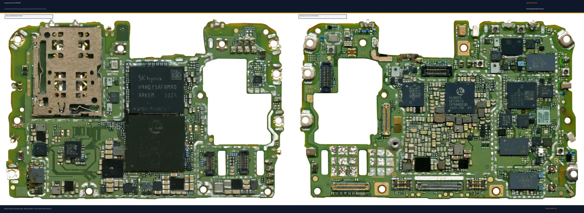 Preview image for Huawei Nova 8 (HN1ANGTM) Hardware Solution & Motherboard Layout