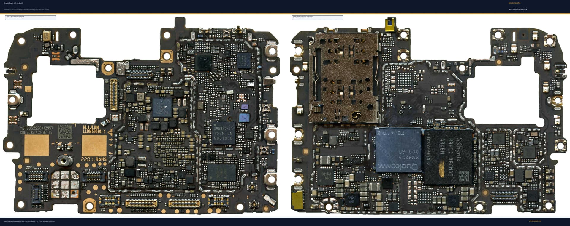 Preview image for Huawei Nova 9 SE (HL1JLNM) Hardware Solution & Motherboard Layout