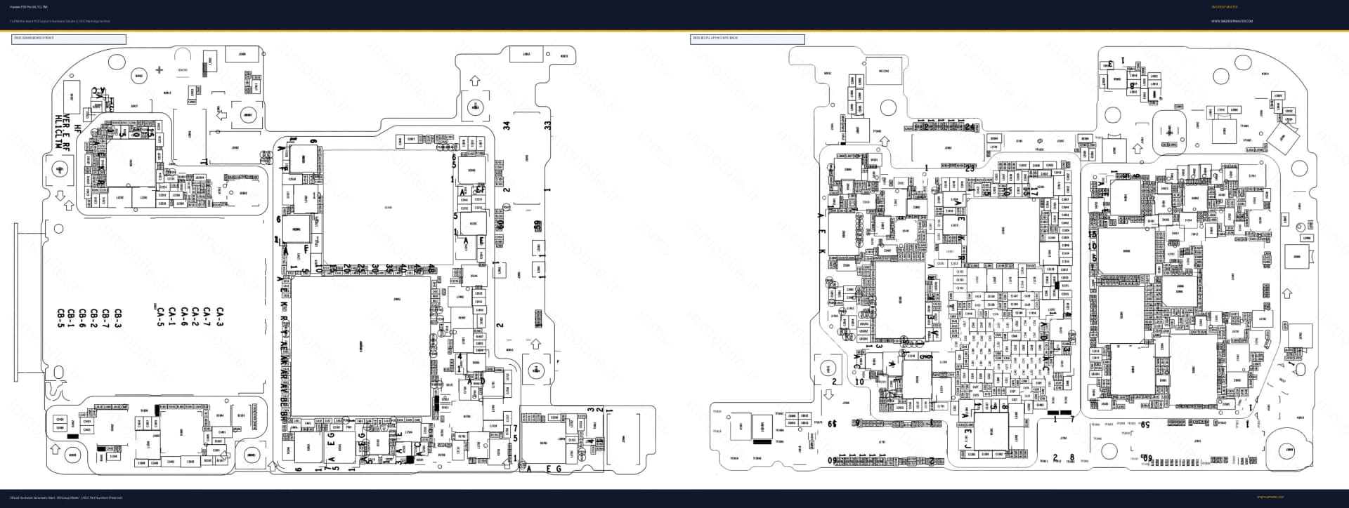 Preview image for Huawei P20 Pro (HL1CLTM) Hardware Solution & Motherboard Layout