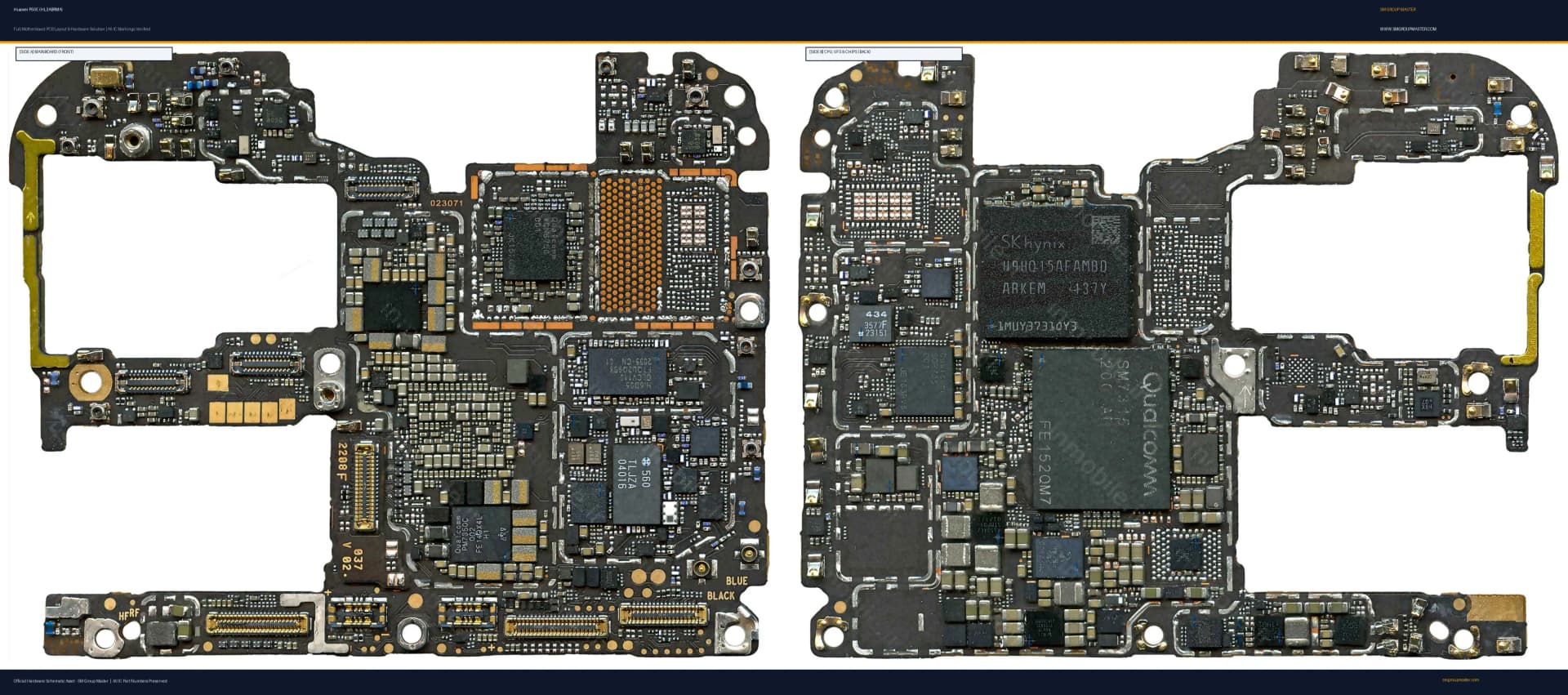 Preview image for Huawei P50E (HL3ABRMA) Hardware Solution & Motherboard Layout