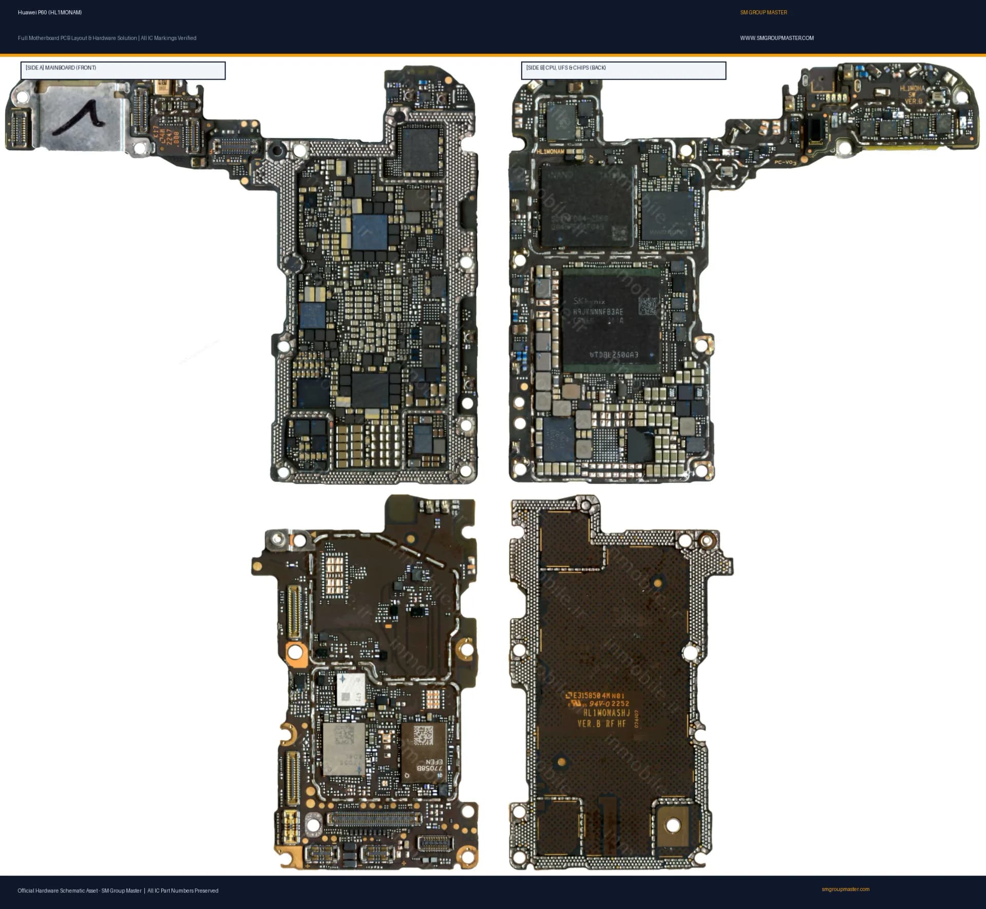 Preview image for Huawei P60 (HL1MONAM) Hardware Solution & Motherboard Layout