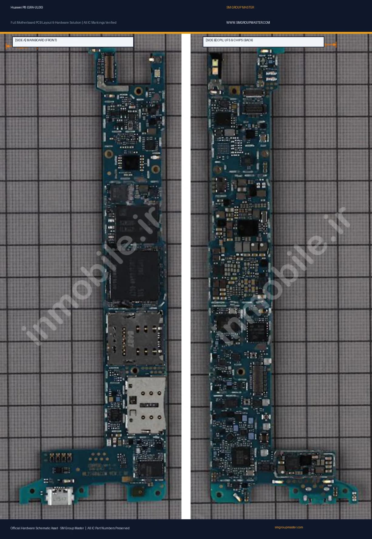 Preview image for Huawei P8 (GRA-UL00) Hardware Solution & Motherboard Layout