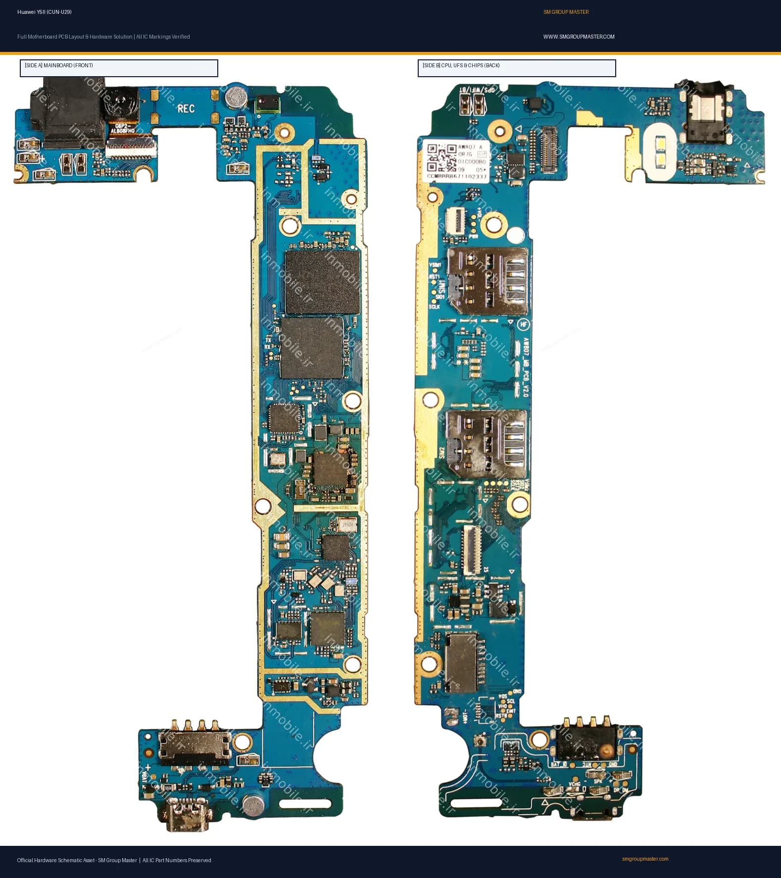 Preview image for Huawei Y5II (CUN-U29) Hardware Solution & Motherboard Layout