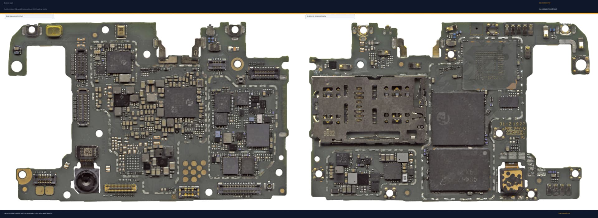 Preview image for Huawei nova 5i Hardware Solution & Motherboard Layout