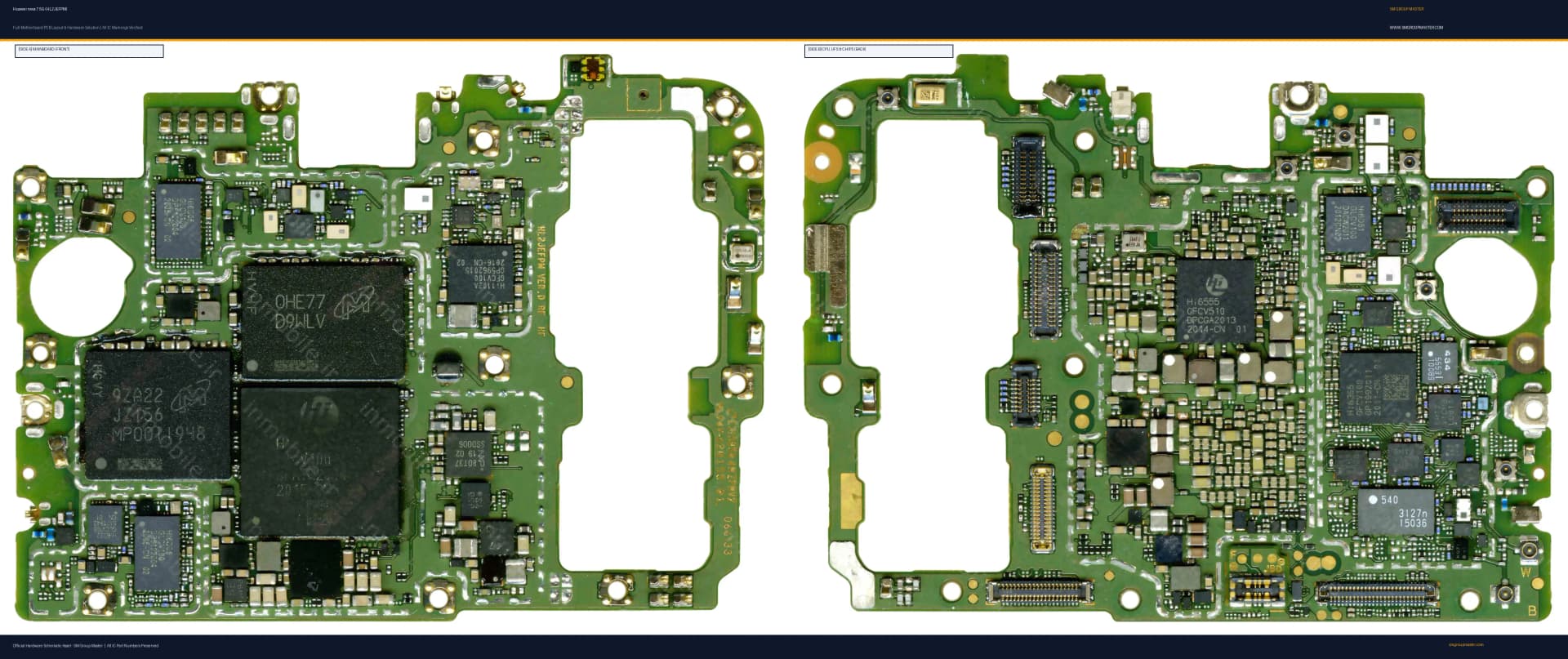Preview image for Huawei nova 7 5G (HL2JEFPM) Hardware Solution & Motherboard Layout
