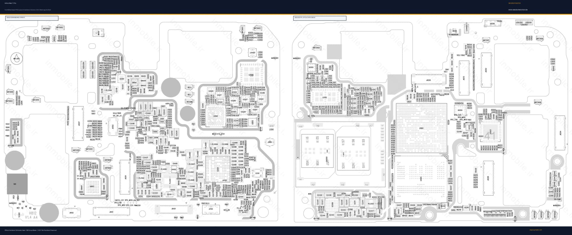 Preview image for Infinix Note 11 Pro Hardware Solution & Motherboard Layout