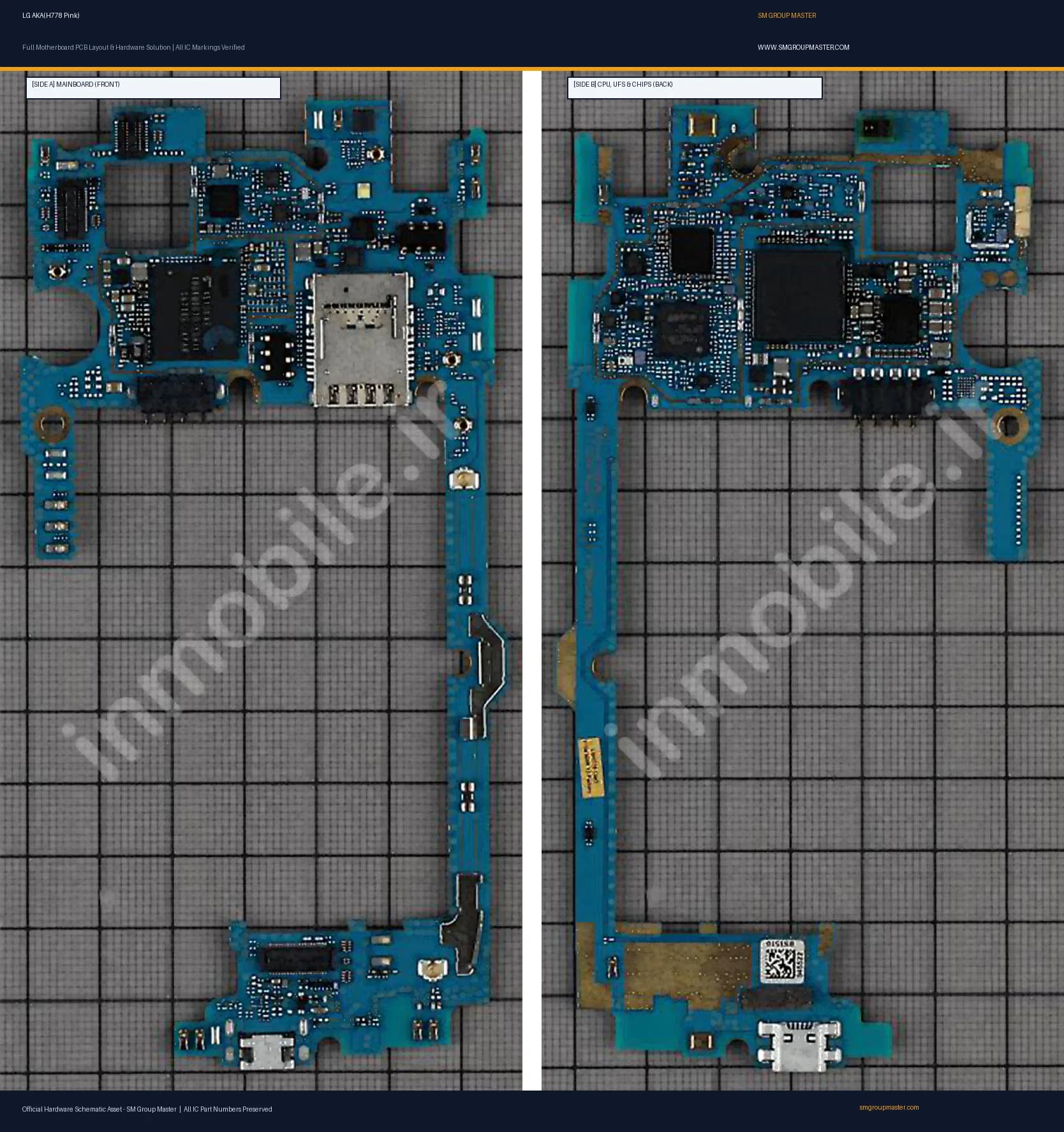 Preview image for LG AKA(H778 Pink) Hardware Solution & Motherboard Layout