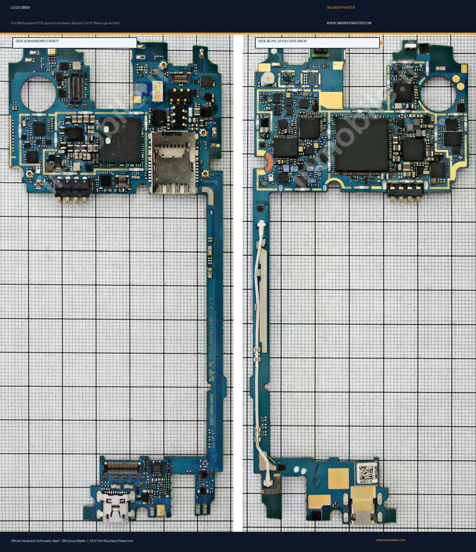 Preview image for LG G3 (D856) Hardware Solution & Motherboard Layout