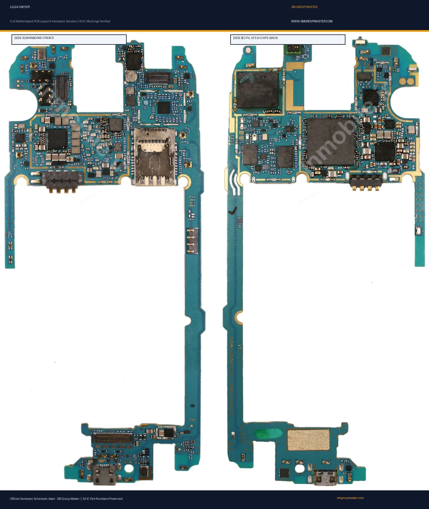 Preview image for LG G4 (H815P) Hardware Solution & Motherboard Layout