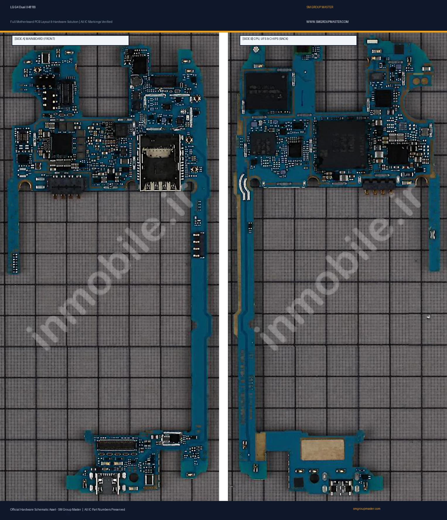 Preview image for LG G4 Dual (H818) Hardware Solution & Motherboard Layout