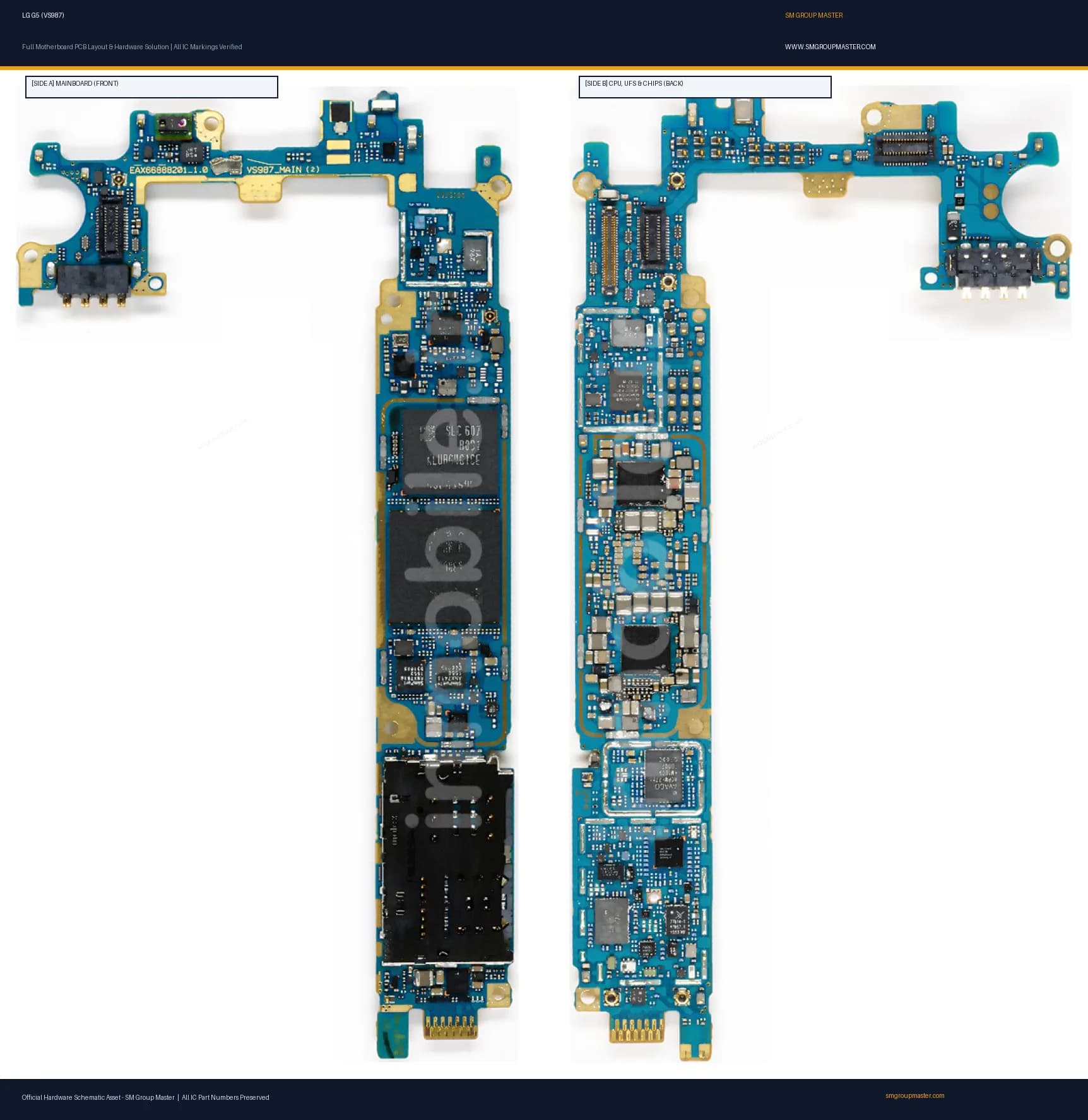 Preview image for LG G5 (VS987) Hardware Solution & Motherboard Layout