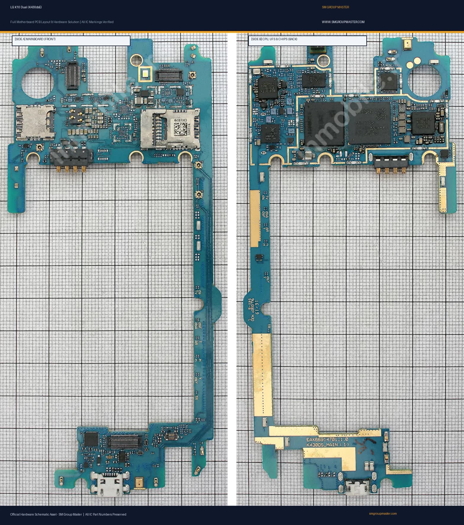 Preview image for LG K10 Dual (K430dsE) Hardware Solution & Motherboard Layout