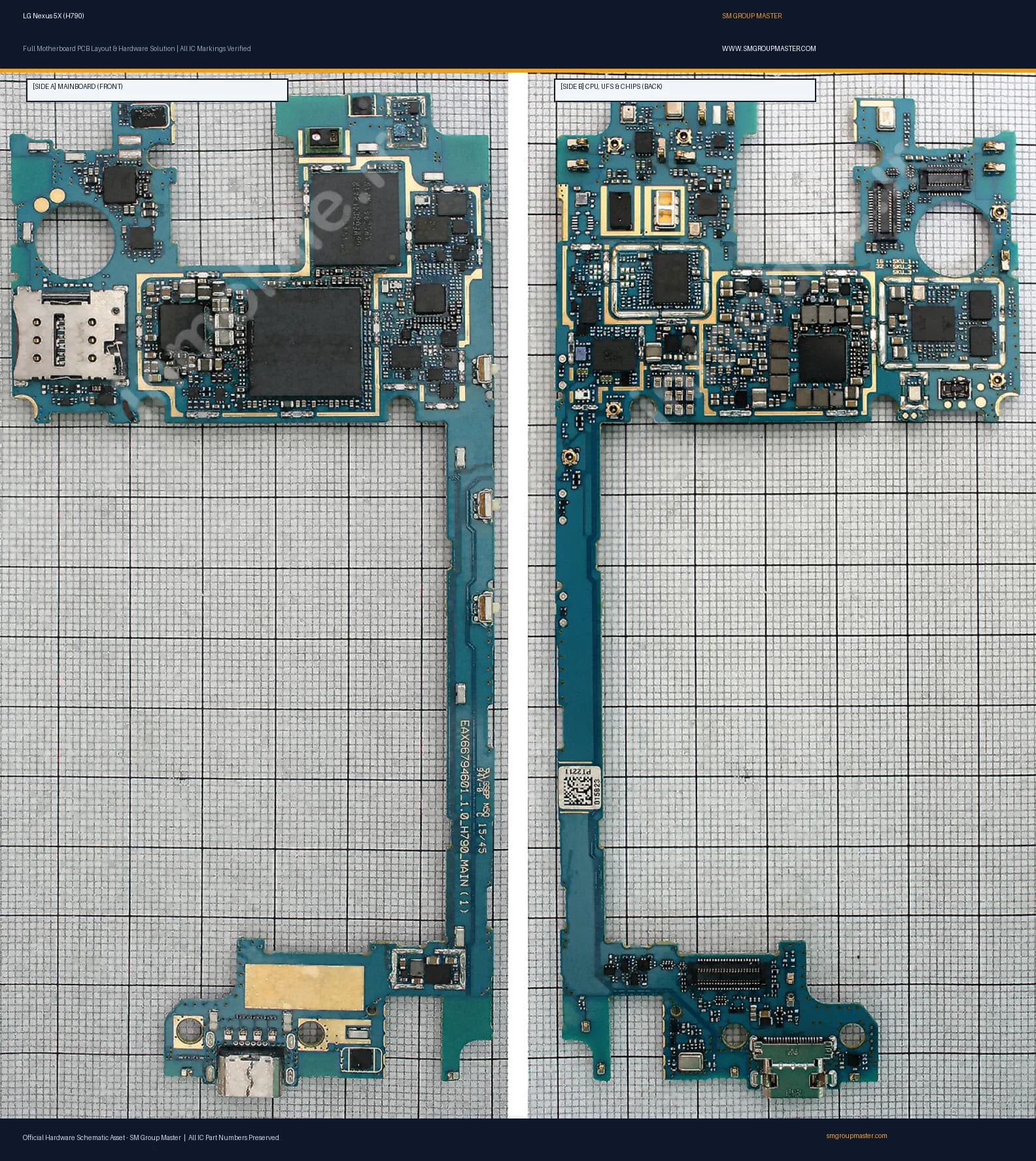 Preview image for LG Nexus 5X (H790) Hardware Solution & Motherboard Layout
