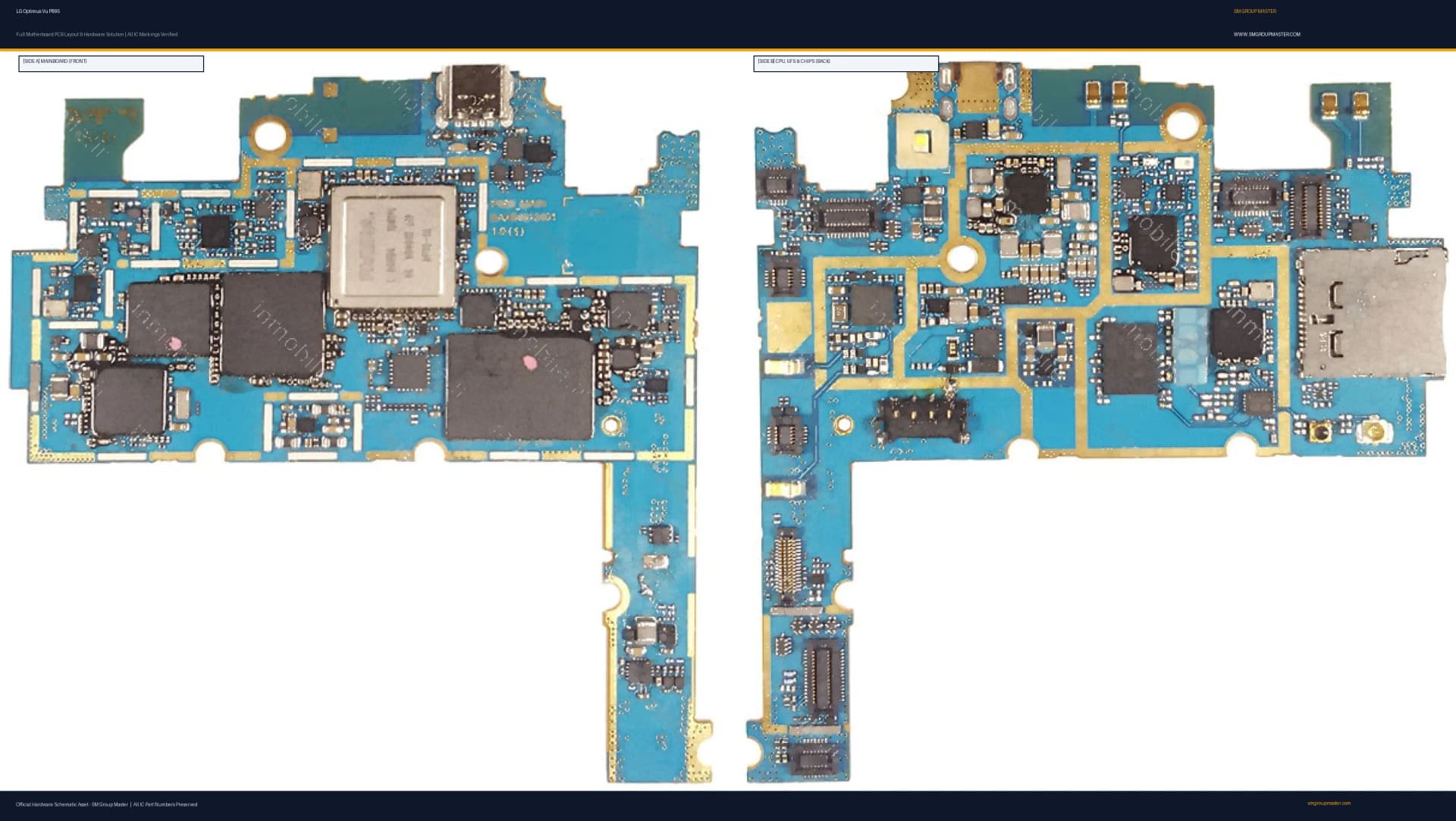 Preview image for LG Optimus Vu P895 Hardware Solution & Motherboard Layout