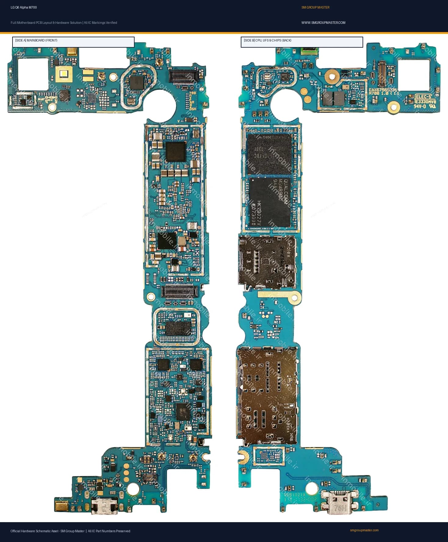 Preview image for LG Q6 Alpha M700 Hardware Solution & Motherboard Layout
