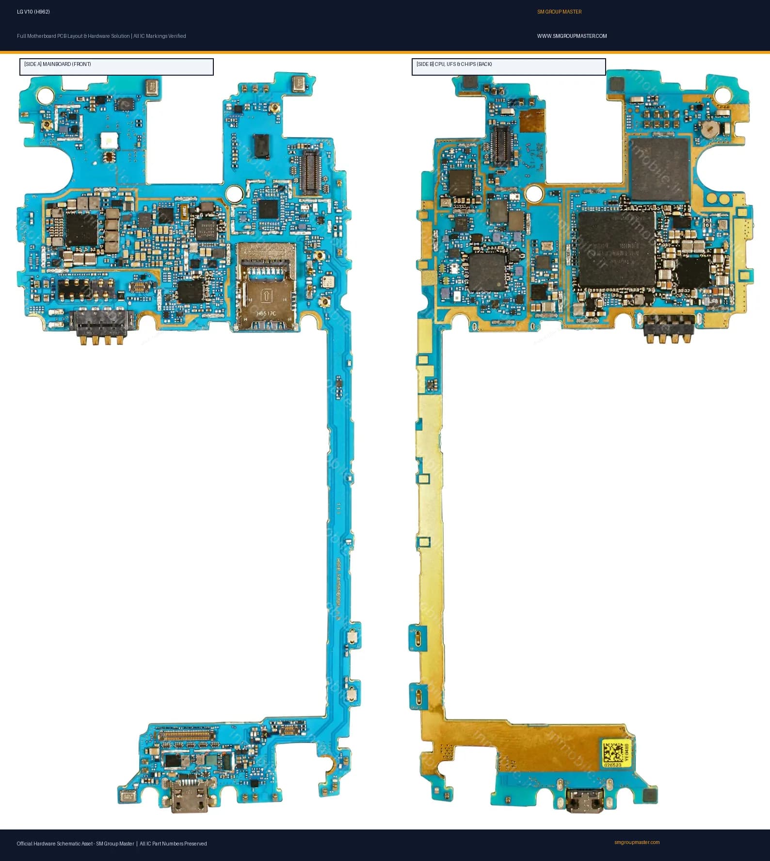 Preview image for LG V10 (H962) Hardware Solution & Motherboard Layout