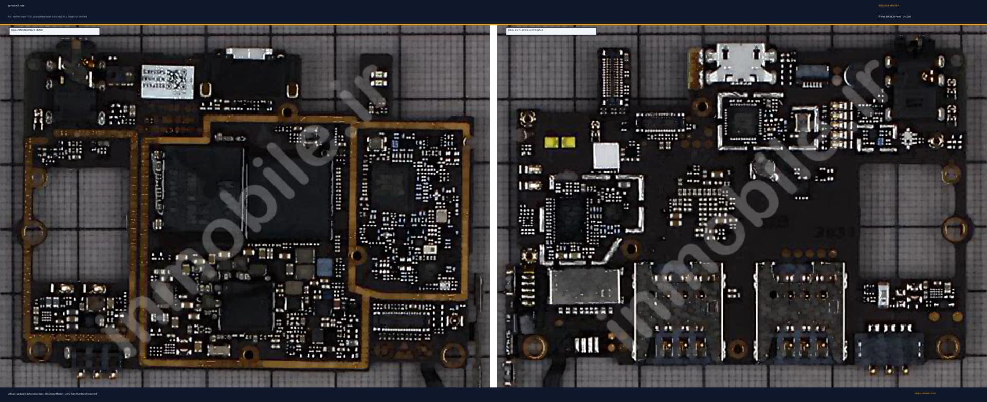 Preview image for Lenovo K3 Note Hardware Solution & Motherboard Layout