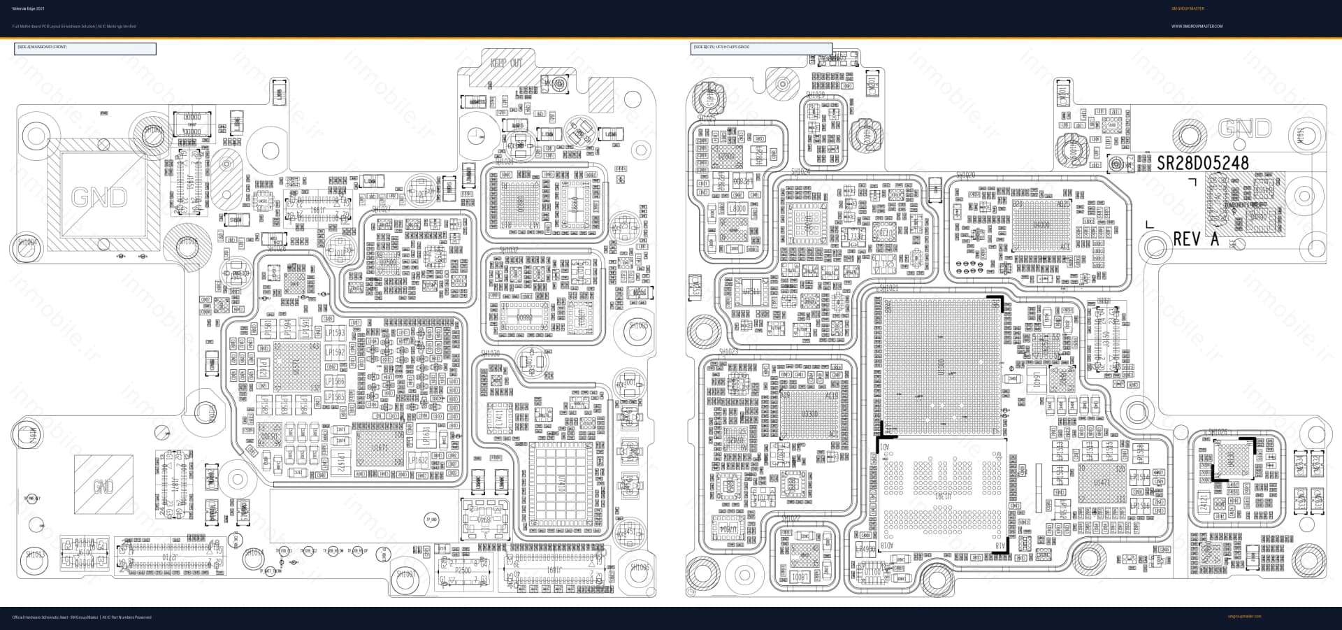 Preview image for Motorola Edge 2021 Hardware Solution & Motherboard Layout