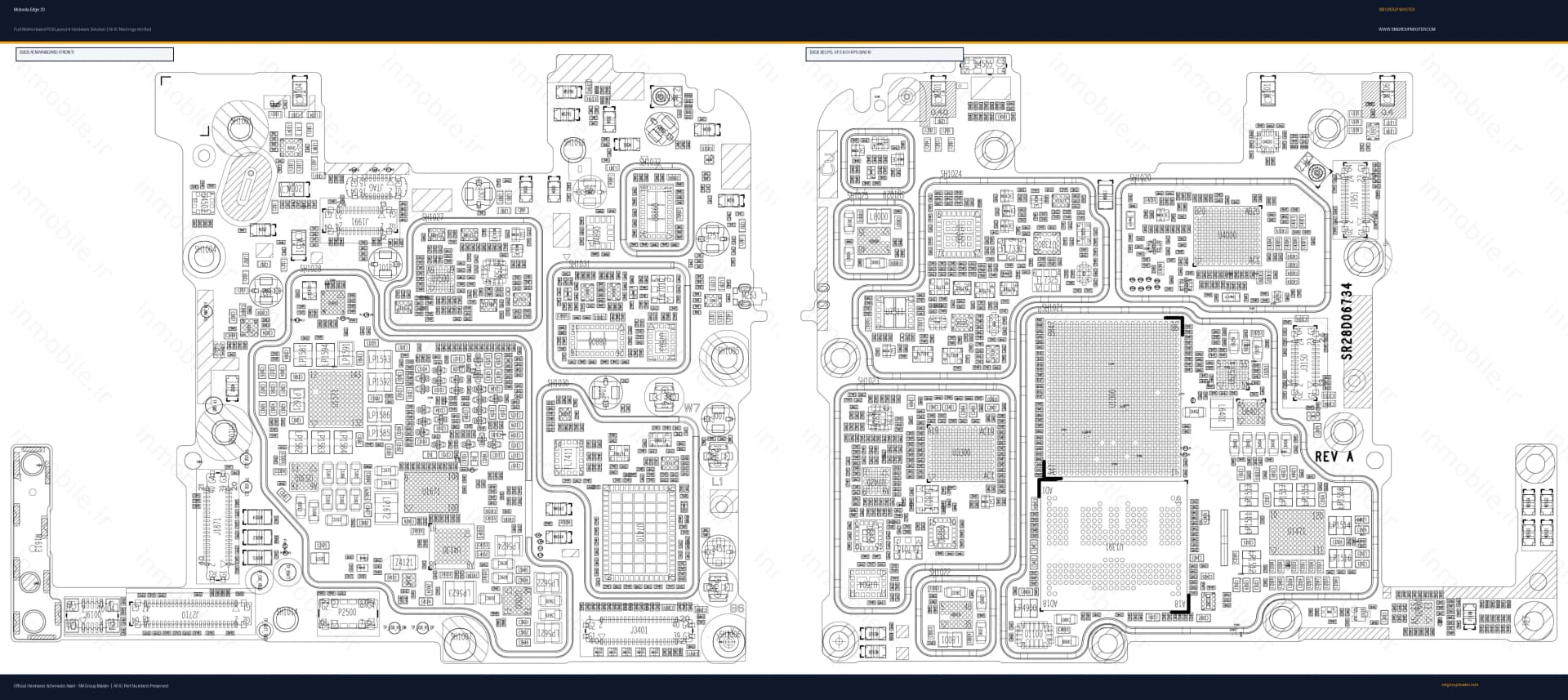 Preview image for Motorola Edge 20 Hardware Solution & Motherboard Layout