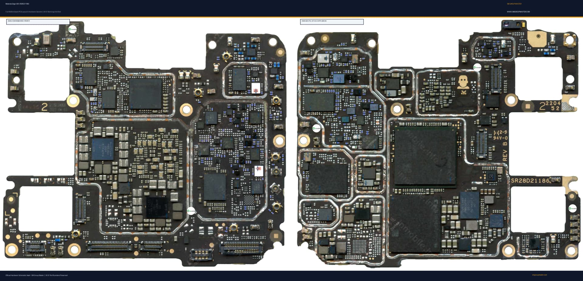 Preview image for Motorola Edge S30 (R28D21186) Hardware Solution & Motherboard Layout