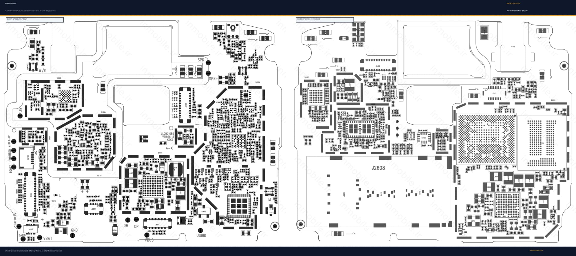 Preview image for Motorola Moto E5 Hardware Solution & Motherboard Layout
