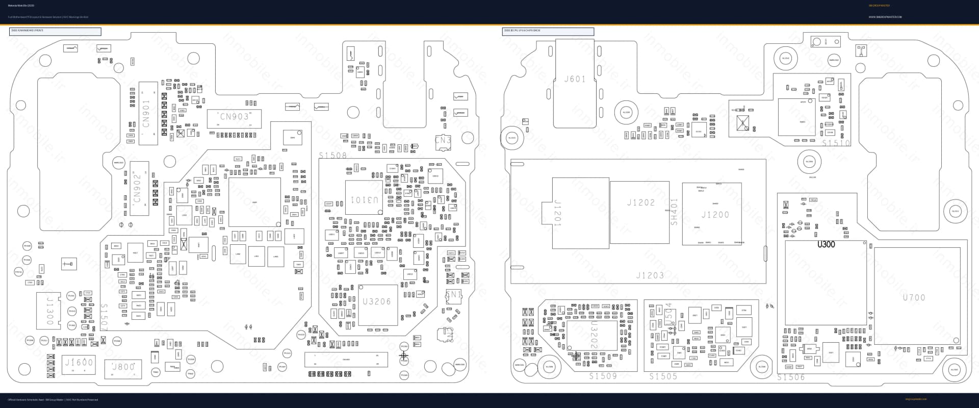 Preview image for Motorola Moto E6s (2020) Hardware Solution & Motherboard Layout