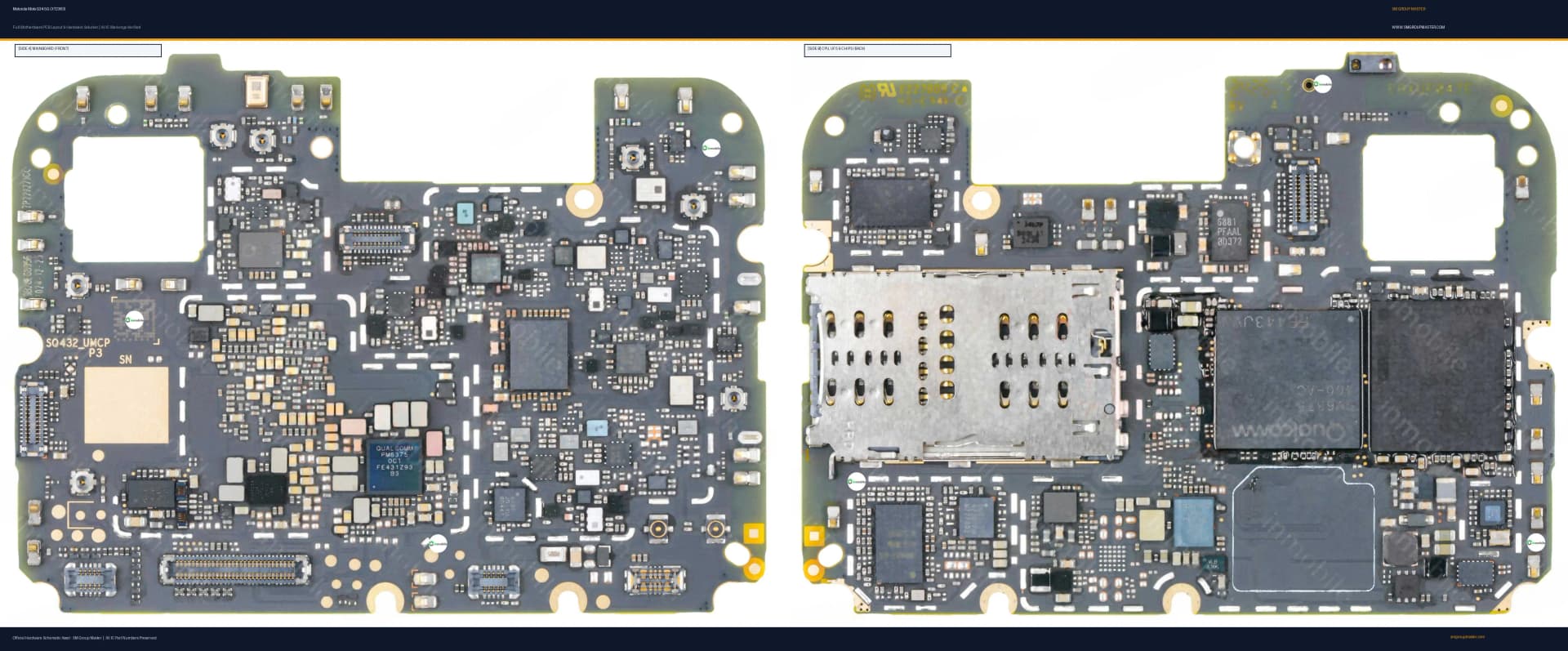 Preview image for Motorola Moto G34 5G (XT2363) Hardware Solution & Motherboard Layout
