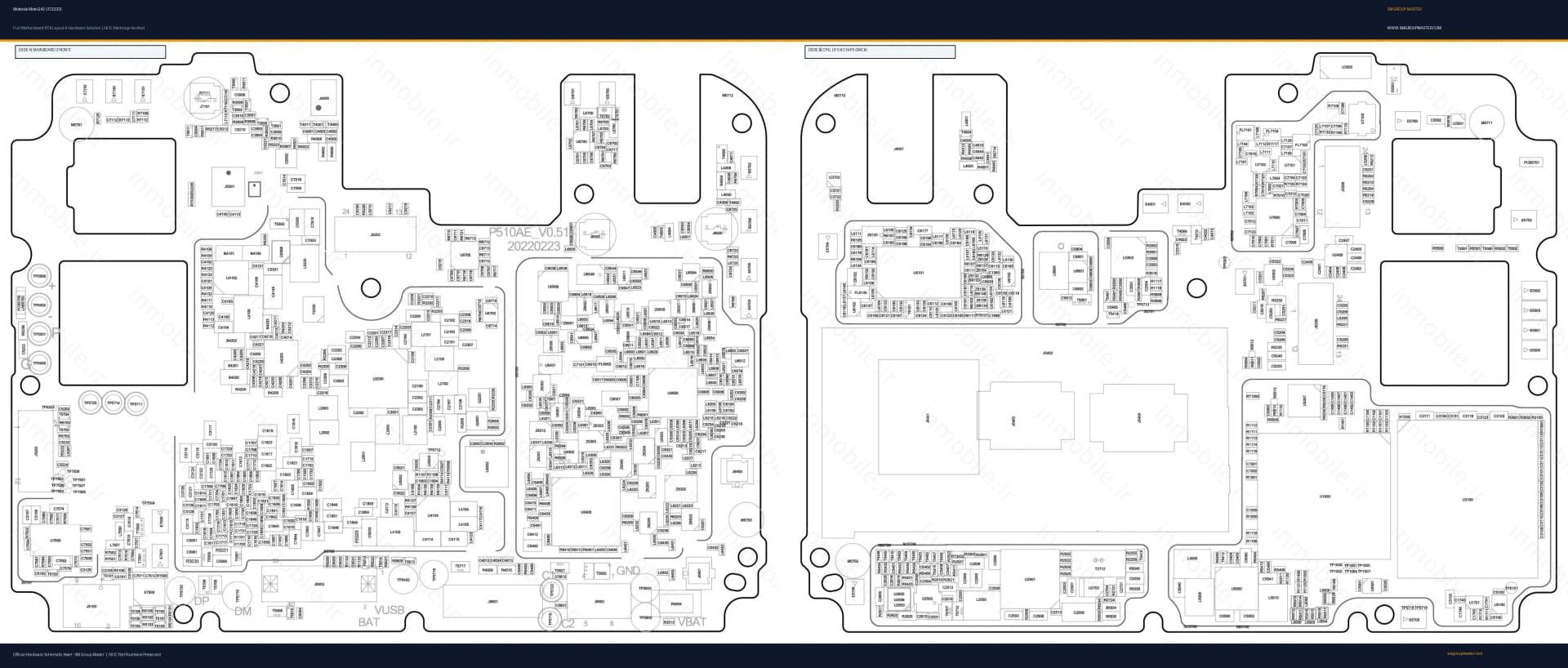 Preview image for Motorola Moto G42 (XT2233) Hardware Solution & Motherboard Layout