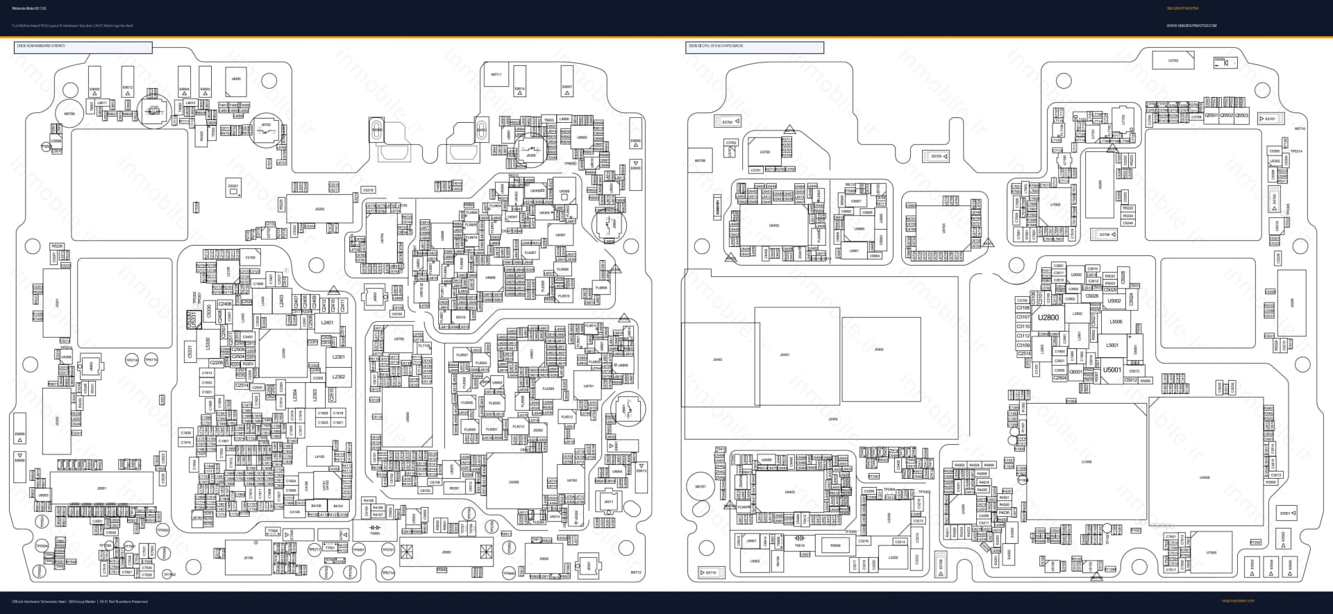 Preview image for Motorola Moto G51 5G Hardware Solution & Motherboard Layout