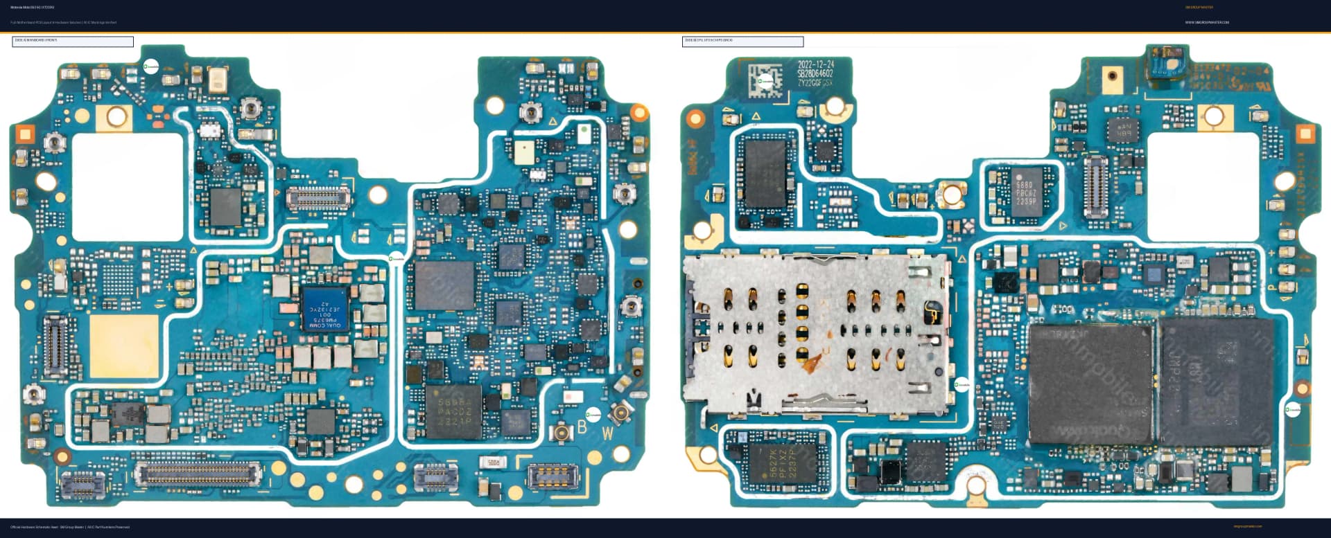 Preview image for Motorola Moto G53 5G (XT2335) Hardware Solution & Motherboard Layout