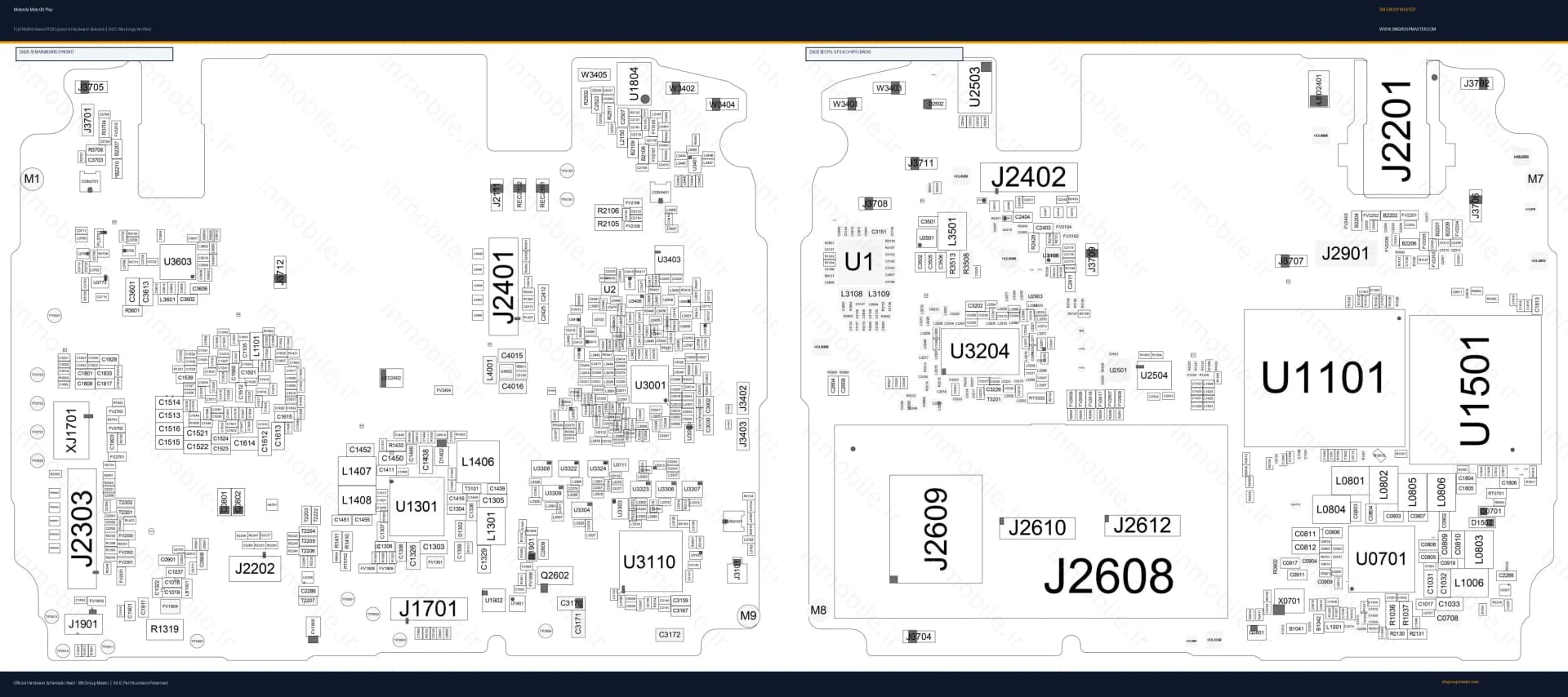 Preview image for Motorola Moto G6 Play Hardware Solution & Motherboard Layout