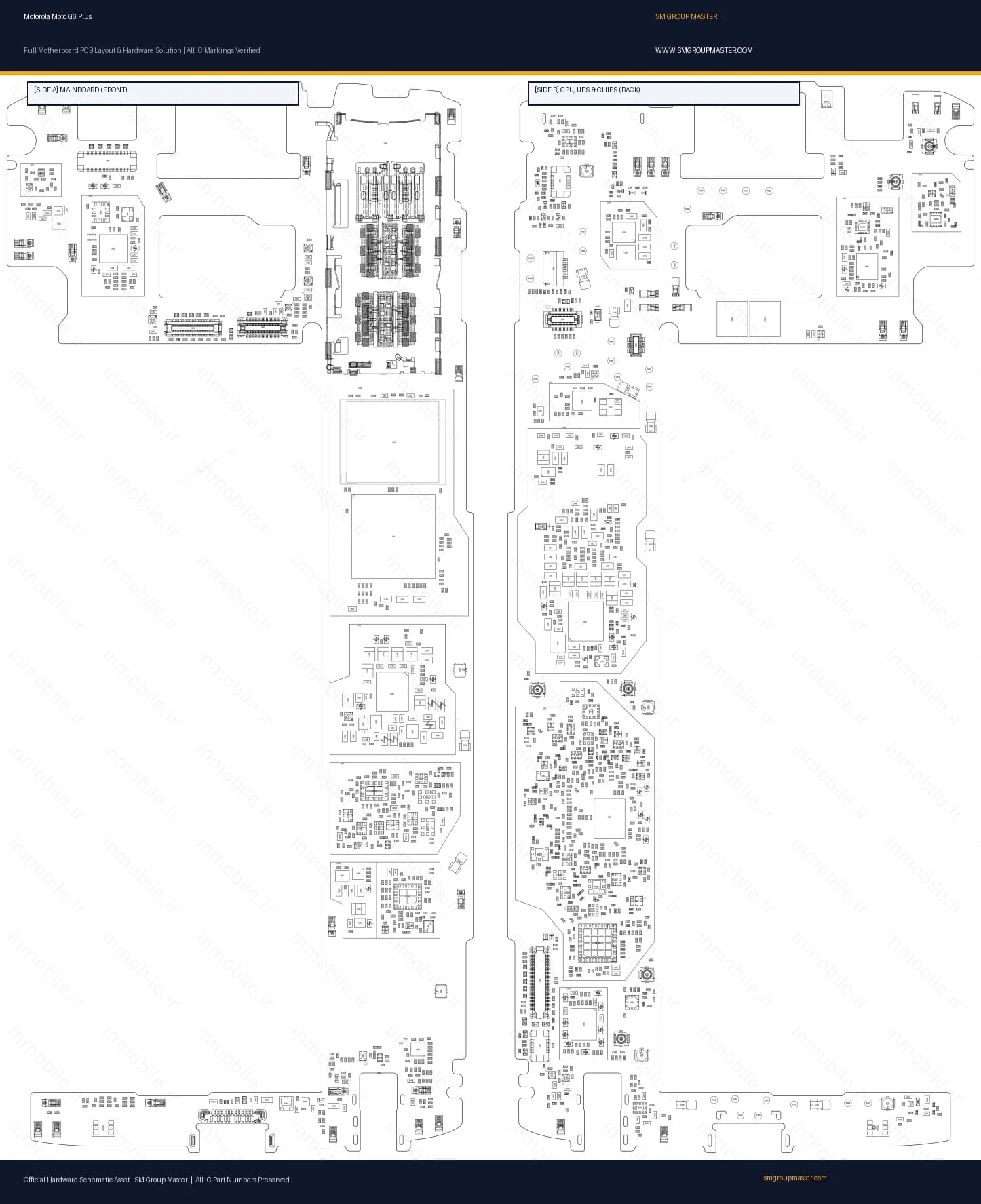 Preview image for Motorola Moto G6 Plus Hardware Solution & Motherboard Layout