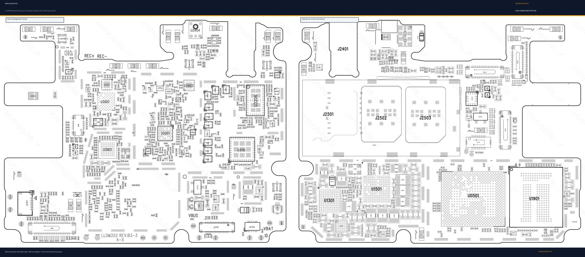 Preview image for Motorola Moto ONE Hardware Solution & Motherboard Layout