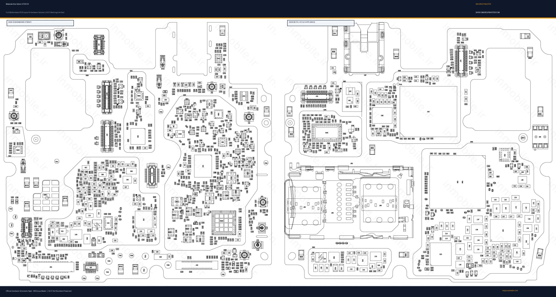 Preview image for Motorola One Action (XT2013) Hardware Solution & Motherboard Layout
